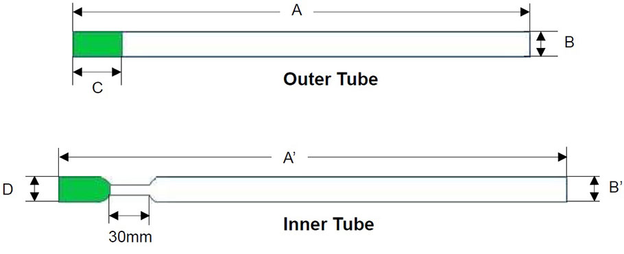 CDCl3용 Symemetircal MICRO NMR Tubes1